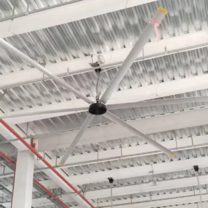 Industrial Fans Aluminum Alloy Blades 10ft Diameter Touch Control Roof Mount Mist Industrial Fan - Image 3