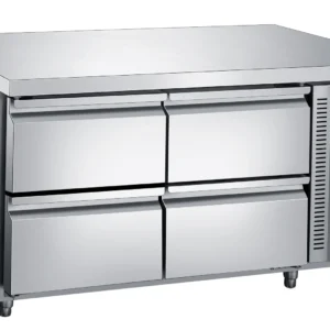 Commercial Single-Temperature 264L Under-Counter Freezer Stainless Steel Air-Cooled Refrigerator Workbench Restaurant Kitchens - Image 3