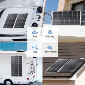 Hot Sale 400W 300W 200W 100W 50W Flexible Solar Panel Lightweight Solar System Portable - Image 4
